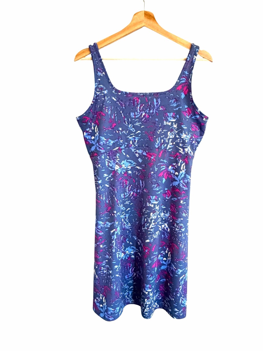Columbia Womens PFG Freezer III Dress Size L Tropical Outdoor UPF50 Performance